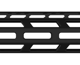 Rise Armament RA905100BLK RA-905 Handguard 10" 6061-T6 Aluminum Black Anodized with M-LOK & Picatinny Rail for AR-15