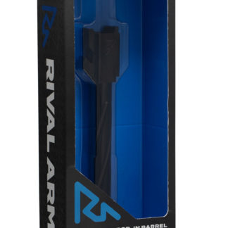 Rival Arms RA20G102A Precision Drop-In Barrel 9mm Luger 4.49" Black PVD Finish 416R Stainless Steel Material with Fluting & Treading for Glock 17 Gen3-4