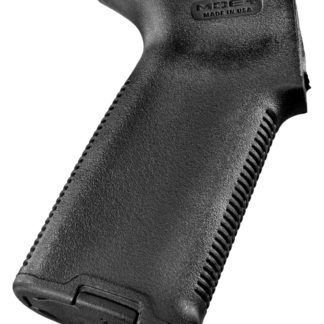 Magpul MAG416-BLK MOE+ Grip Black Polymer w/OverMolded Rubber Textured Finish Fits AR-15/AR-10/M16/M4/M110/SR25