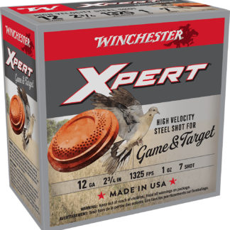 Winchester Ammo WE12GT7 Super X Xpert High Velocity 12Gauge 2.75" 1oz 7Shot 25 Per Box/10 Case