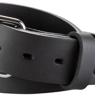 1791 Gunleather BLT013236SBLA 01  Gun Belt Stealth Black Leather 32/36 1.50" Wide Buckle Closure