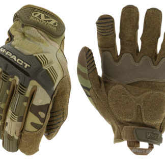 Mechanix Wear MPT78011 M-Pact Gloves Multi-Cam Synthetic Leather XL TPR Closure