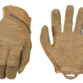 Mechanix Wear MSV72009 Specialty Vent  Coyote Synthetic Leather Medium Hook & Loop Closure