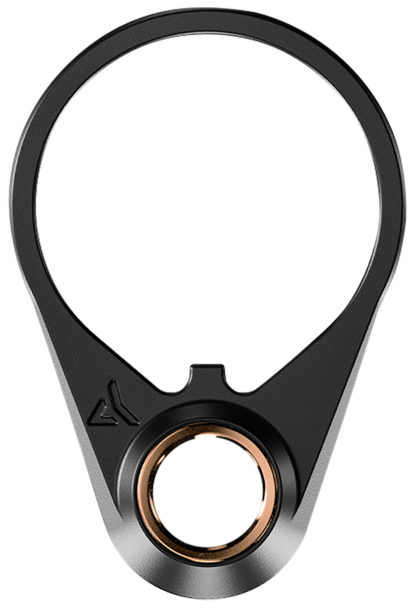 Radian Weapons R0078 Ultralight QD End Plate Fits AR-15/M16, Billet 6061-T6 Aluminum w/Titanium QD Swivel Cup, Black Anodized Finish