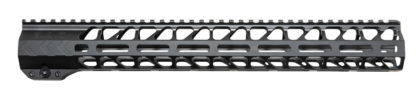 Battle Arms Development BADWH15MLOK Workhorse Handguard 15" M-LOK, Free-Floating Style Made of 6061-T6 Aluminum with Black Anodized Finish for AR-15