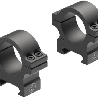 Leupold 180943 Open Range Cross-Slot  Matte Black 1" Low
