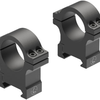 Leupold 180945 Open Range Cross-Slot  Matte Black 1" High