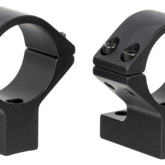 Talley 940759 Scope Mount/Ring Combo  Black Anodized Aluminum 1" Tube Tikka T1/T1X Medium Rings 0 MOA