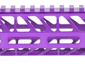 Timber Creek Outdoors ME15HGPPA Enforcer 15 Inch Hand Guard M-LOK  Purple Anodized