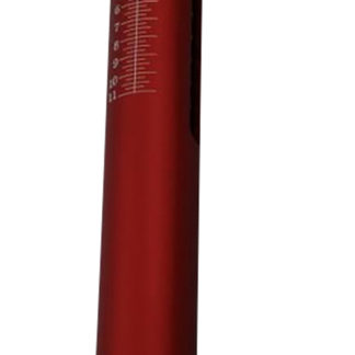 Birchwood Casey TRGSCL Trigger  Scale  Red Aluminum Body with Stainless Steel Trigger Pull & Rubber Black Handle for Firearms