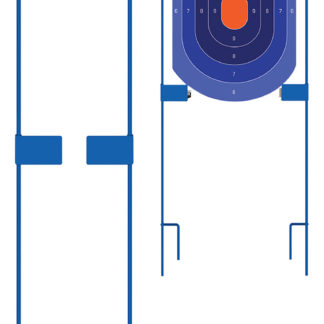 Birchwood Casey 49013 Adjustable Target Stakes  36" Stand Blue Steel Target 36" 2