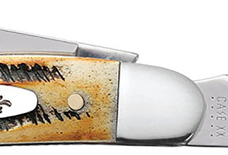 Case 03578 Stockman  Medium 2.57"/1.88"/1.71" Folding Clip/Sheepsfoot/Spey Plain Mirror Polished Tru-Sharp SS Blade/Brown Jigged 6.5 BoneStag Handle