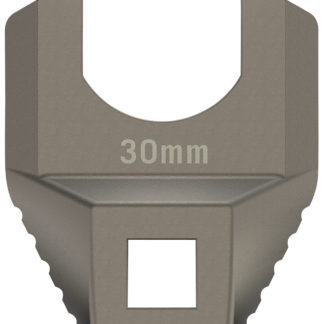 Real Avid AVMF30BNW Master -Fit Barrell Nut Wrench 30MM Titanium Titanium/Stainless Steel AR-Platform Free-Float Handle