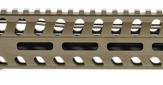 Patriot Ordnance Factory  Minuteman Complete Upper 5.56x45mm NATO 16.50" Black Nitride Barrel Aluminum Patriot Brown Receiver 14.50" M-LOK Handguard Lo Pro DI Gas Block (Mid Length)