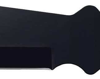 Cold Steel CS80TJDZ Jack Dagger Thrower 7.50" Fixed Plain Clip Point Black 1050 High Carbon
