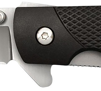 Cold Steel CS20NPJAAZ 1911  3" Folding Clip Point Plain 4034 SS Blade Black Textured Griv-Ex Handle Includes Pocket Clip