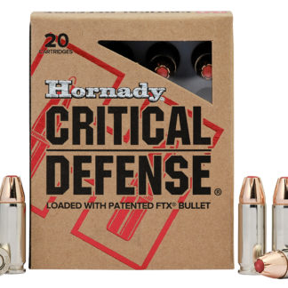 Hornady 90050 Critical Defense  30SuperCarry 100gr Hornady Flex Tip eXpanding 20 Per Box/10 Case