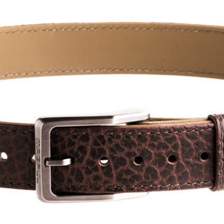 Magpul MAG127921042 Tejas EL Cibolo Chocolate Brown Bison Hide 32" 1.50" Wide Buckle Closure