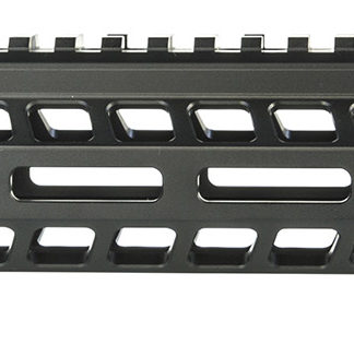 Geissele Automatics 05573B Super Modular Rail MK14 13.50" M-LOK, Black Aluminum for AR Platform, Barrel Nut Included