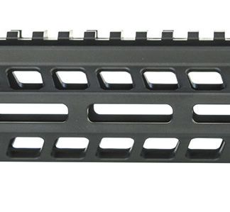 Geissele Automatics 05575B Super Modular Rail MK14 15" M-LOK, Black Aluminum for AR Platform, Barrel Nut Included