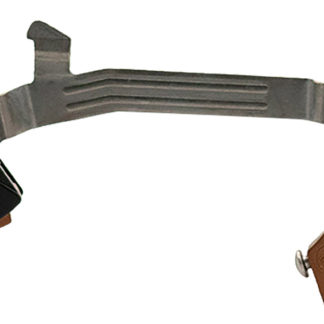Timney Triggers ALPHAGLOCK34BRNZE Alpha Competition 9mm Luger/40 S&W, Bronze Straight Trigger Compatible w/Most Glock Gen3-4