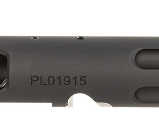 Tactical Solutions PLIV6TEMBRF Pac-Lite Barrel 22 LR 6" Threaded & Fluted, Drilled & Tapped, Adj. Sights, Black Anodized for Ruger Mark IV & IV 22/45