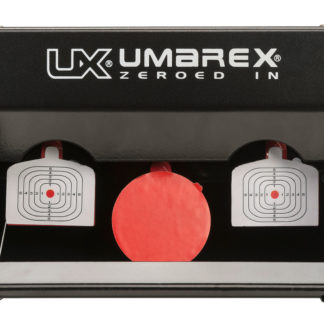 Umarex USA 2218075 Trap Shot Re-Setable Steel Red/White Target Air Rifle