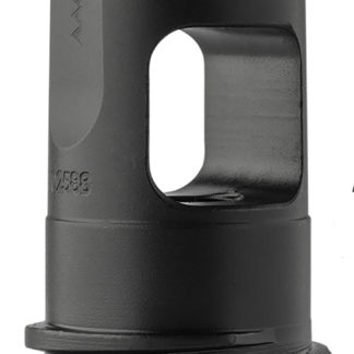 ADVANCED ARMAMENT COMPANY 64132 Blackout Muzzle Brake 22 Cal 1/2"-28 tpi, Black Steel, for AAC 51T Suppressors