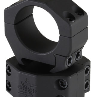 Seekins Precision 0010620010 Scope Rings  Matte Black 30mm Medium
