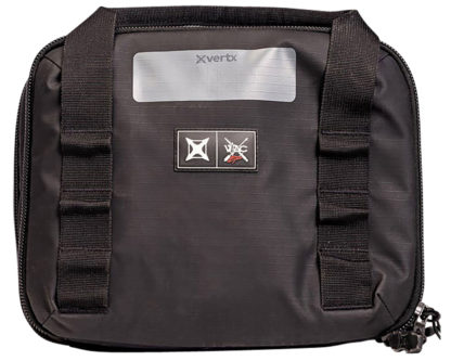 Vertx VTX5710 VTAC Double Pistol Case Black Holds 4 Handguns 420D Nylon Ripstop
