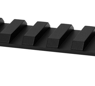 Warne V465M Vapor Picatinny Rail Black Anodized Fits Savage 110 Long Action, 0 MOA