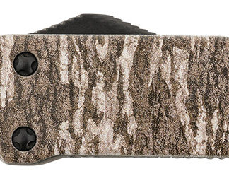 Templar Knife MAMOB121 Premium LW  Slim 3.16" OTF Dagger Plain Black Oxide Stonewashed Powder Coated D2 Steel Blade, 4.93" Mossy Oak Bottomland Aged Aluminum Handle