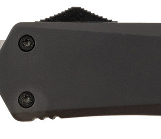 Steel River Knives T624BT Spartan  3.75" Tanto Black/Silver 440C SS Blade 5.5" Black Aluminum Zinc Alloy Handle