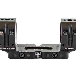 MasterPiece Arms BAMOUNT301125 MPA BA Bolt Action Mount  Black