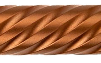 Ballistic Advantage BAPSG175T3R Premium Series  Threaded/Spiral Fluted, 9mm Luger, Copper PVD, Fits Glock 17 Gen 5