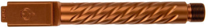 Ballistic Advantage BAPSG175T3R Premium Series  Threaded/Spiral Fluted, 9mm Luger, Copper PVD, Fits Glock 17 Gen 5