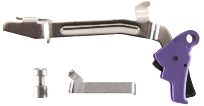 Apex Tactical 102P165 Action Enhancement  Slim Purple Drop-In Compatible w/Glock Gen3-4 17/19/22-27/31/32/33/34/35