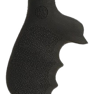 Hogue 73000 OverMolded Monogrip Black Rubber with Finger Grooves for Taurus Tracker, Judge