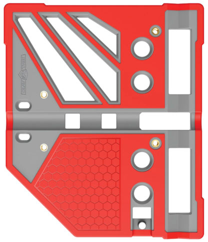 Real Avid AVMBBPRO Master Bench Block Pro Gray/Red Durable Resin Compatible w/ Pistols/Long Guns