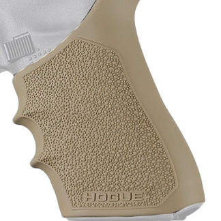 Hogue 17023 Grip Sleeve Handall Beavertail Flat Dark Earth Rubber