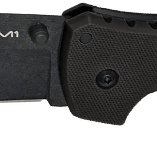 Cold Steel CS27TMC Recon 1 4" Folding Clip Point Plain Black Stonewashed CPM MagnaCut Steel Blade, Black Textured G10 Handle