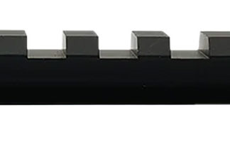 Weatherby J010001 Picatinny Rail  Black Aluminum Weatherby Mark V Weaver Mount Magnum 9-Lug Action 20 MOA