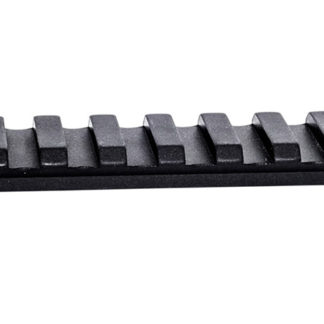 Weatherby P00252706 Picatinny Rail  Black Hardcoat Anodized Alloy Weatherby Mark V Standard 6-Lug Action