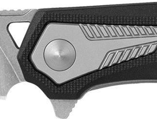 Kershaw 1390 Tremolo  EDC 3.13" Folding Clip Point Plain Stonewashed 4Cr14 Blade, Black GFN/SS Handle