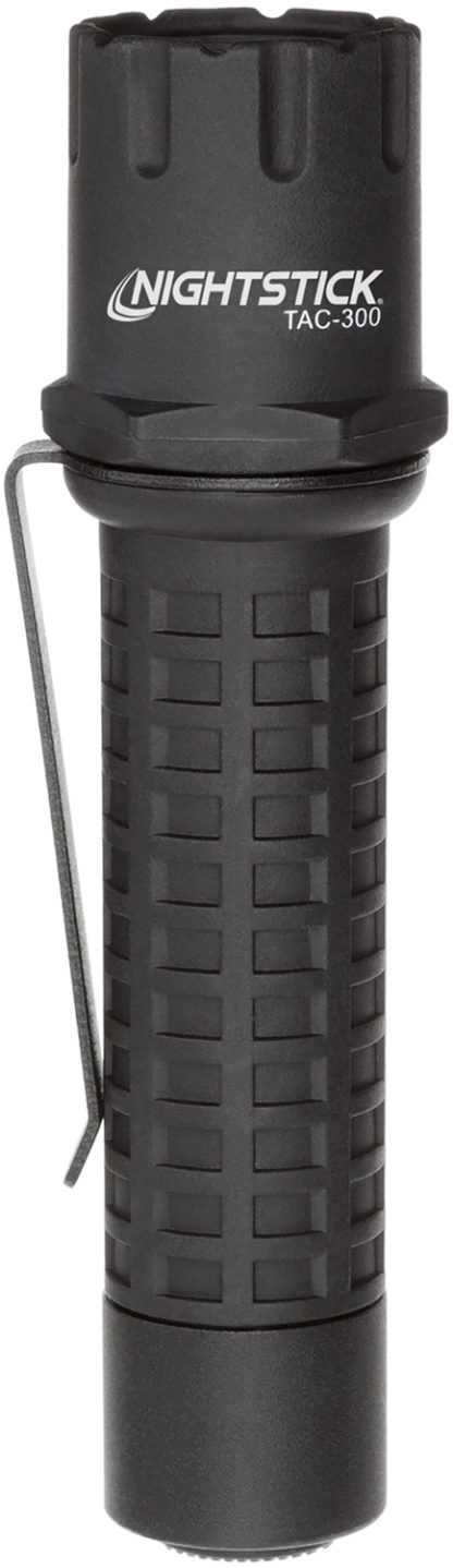 Nightstick TAC300B Polymer Tactical Flashlight  Matte Black 180 Lumens White LED