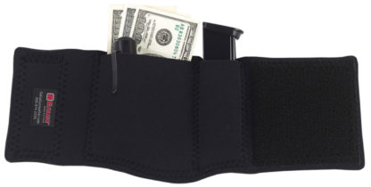 Galco CAS Ankle Safe  Fits Springfield SA-35 13" Hook & Loop Mount Black Neoprene