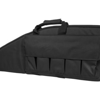 NcStar CV290736 VISM Rifle Case w/ Double Zippers ID Holder Foam Padding & Black Finish