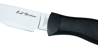 Spyderco FB02P Moran  3.88" Fixed Drop Point Plain Satin VG-10 SS Blade/Black FRN Handle Includes Sheath w/G-Clip
