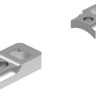 Leupold 51727 Dual Dovetail Base Set Silver Remington 700