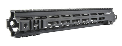 Geissele Automatics 05315B Mk4 Super Modular Rail 15" M-LOK Style Made of 6061-T6 Aluminum with Black Anodized Finish for AR-Platform